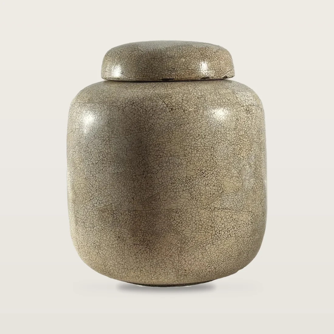 Ginger Pot, beige fini