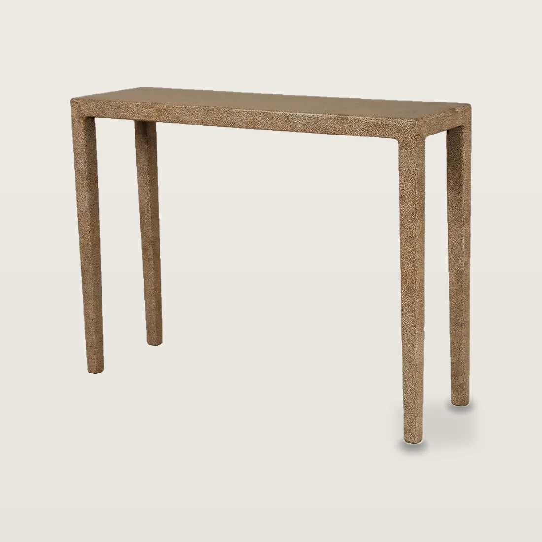 Console H90, beige pépite
