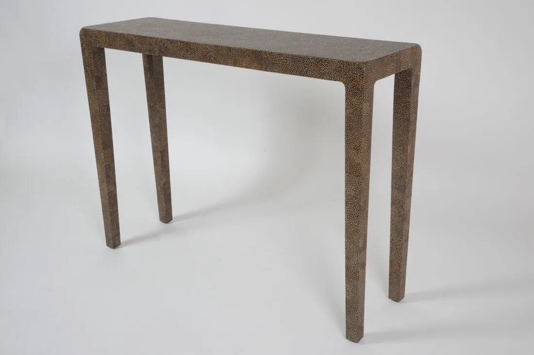 Console H90 café pépite, collection du Mobilier national